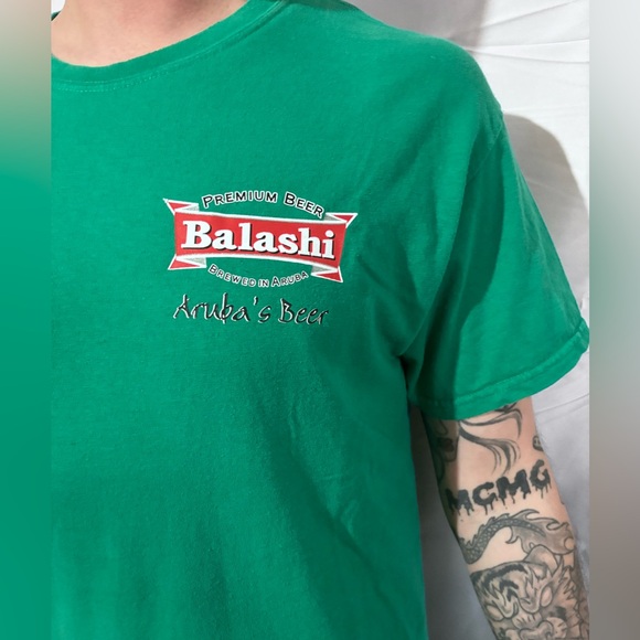 Balashi Arubas Beer Tshirt Large - Picture 4 of 6